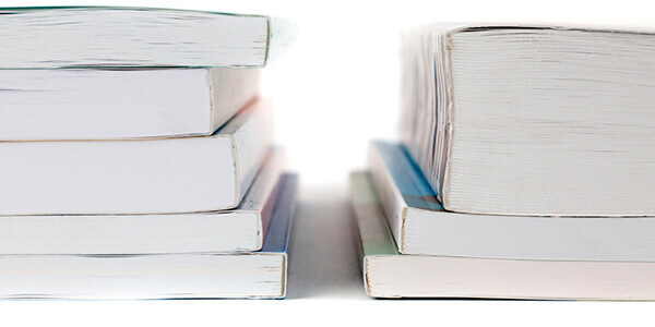 Печать книг в мягкой обложке